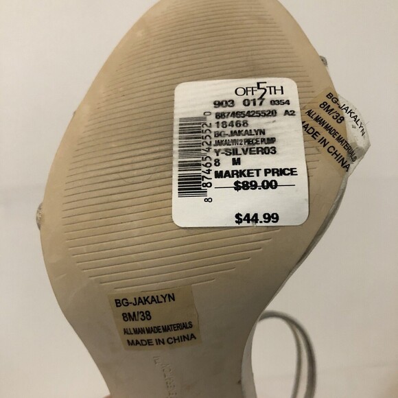 BCBGeneration Women's Jakalyn Dress Pumps Ankle Strap Heels Size 8m - Picture 9 of 11